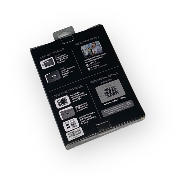 new Sanus  Streaming Box Panel Mount Bracket  Amazon Fire TV Stick Compatible - Picture 6 of 16